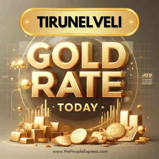 Today Gold Rate in Tirunelveli