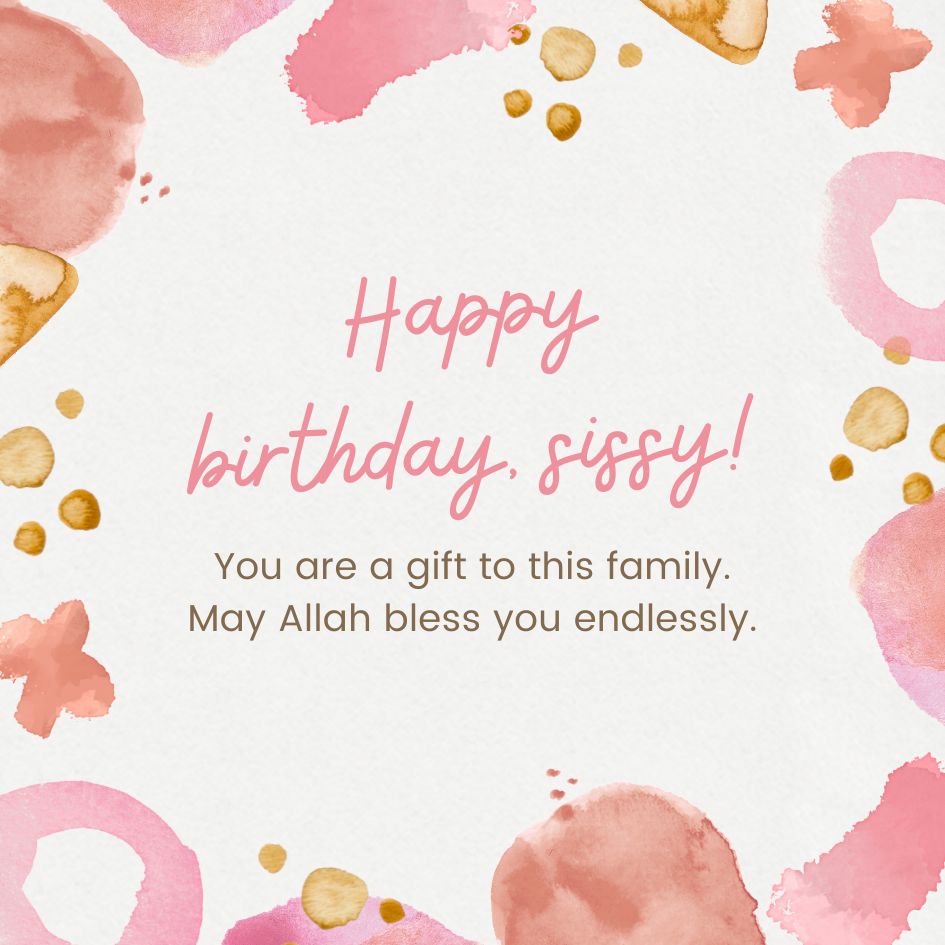 Birthday Wishes for Sister