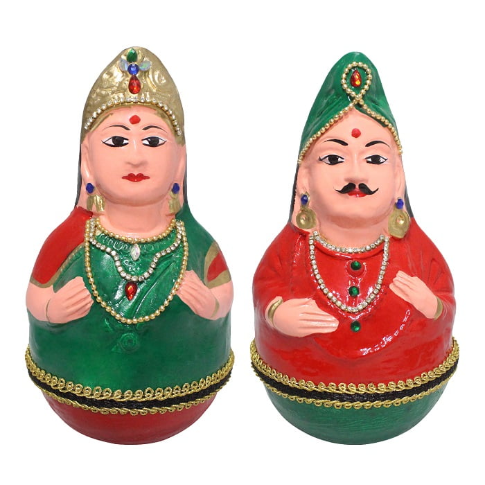 Thanjavur Doll Pair