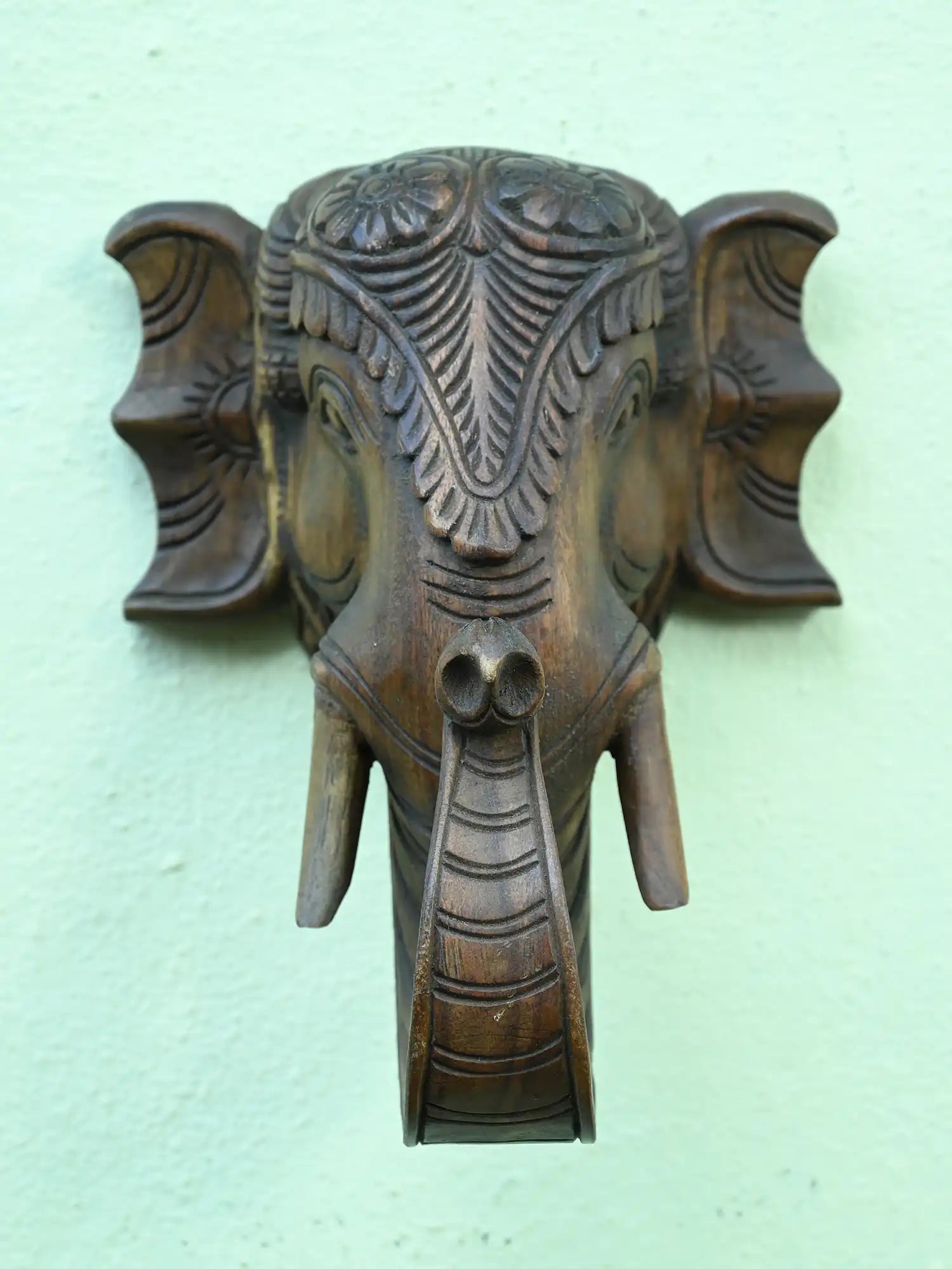 Lord Ganesha Face Wall Mount 13''